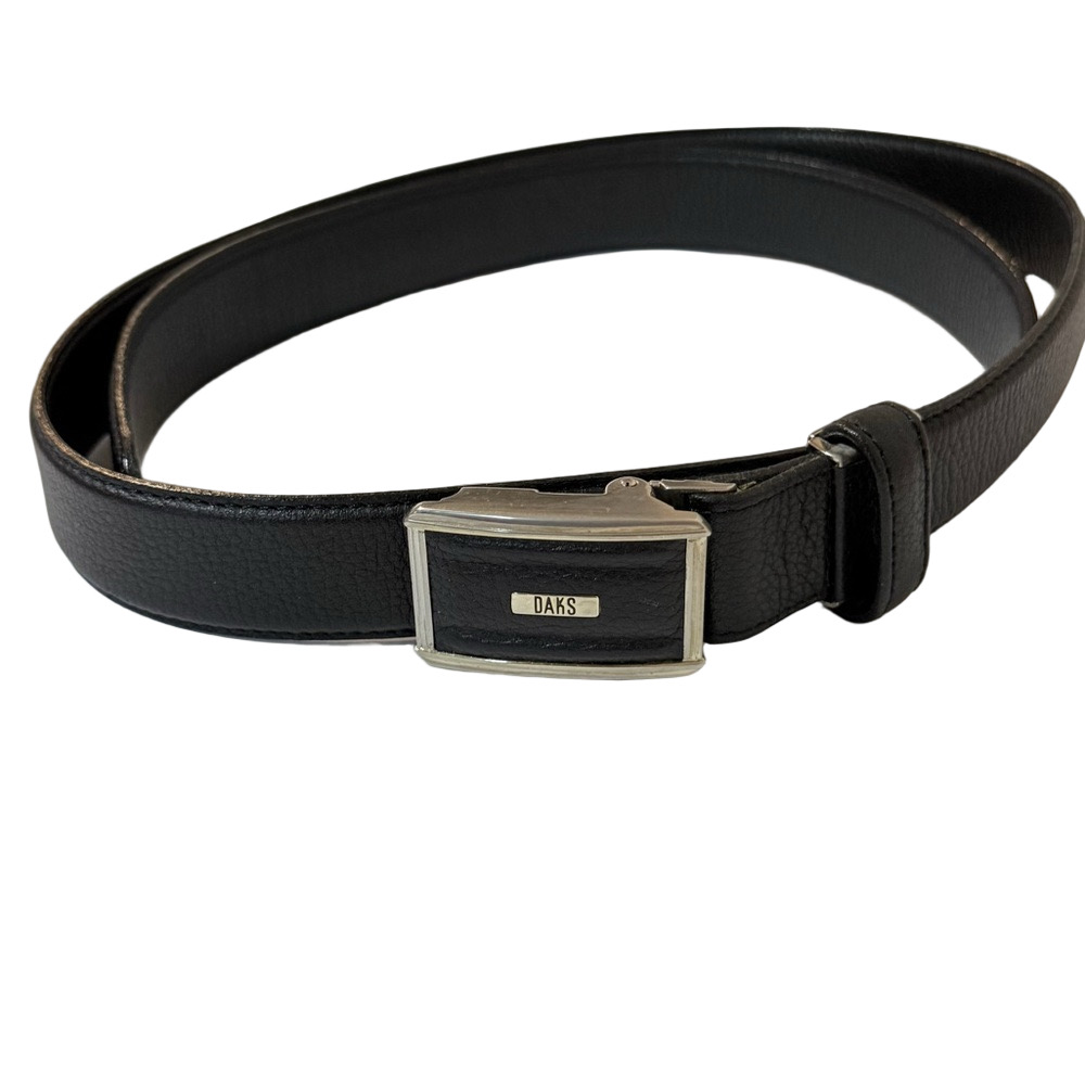 Black Leather Belt For Men